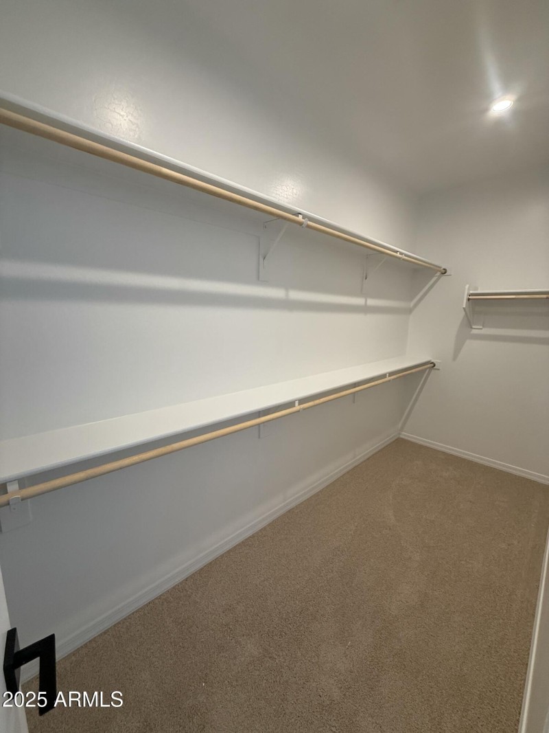 Primary closet