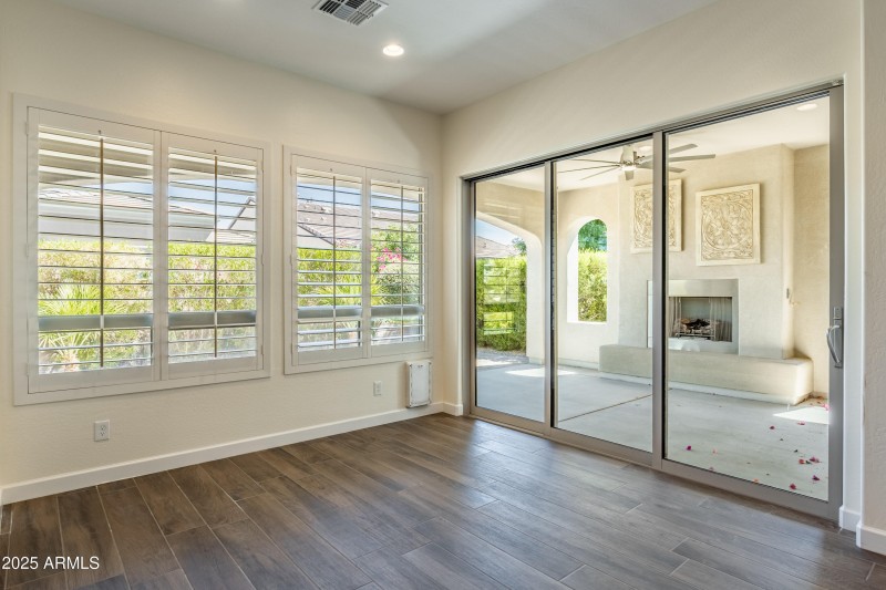 Dining to Extended Patio