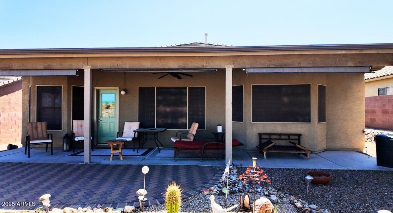 Backyard (Covered Patio)
