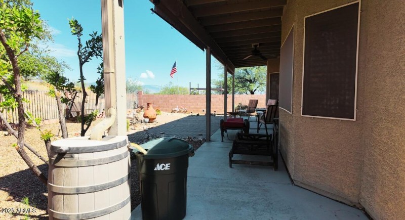 Backyard (Water Collector Barrel)