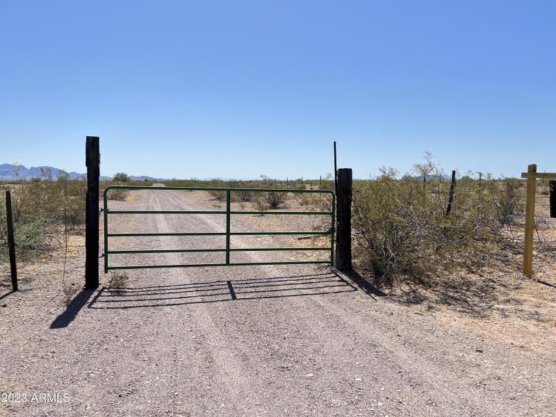 Two gate entrance