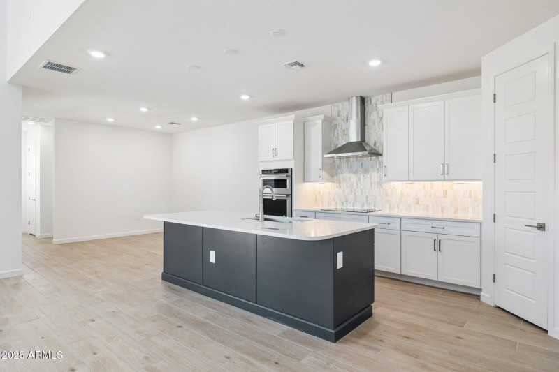 Gourmet kitchen