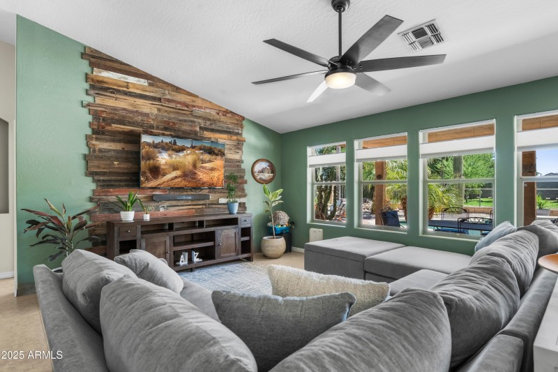 Vaulted ceilings