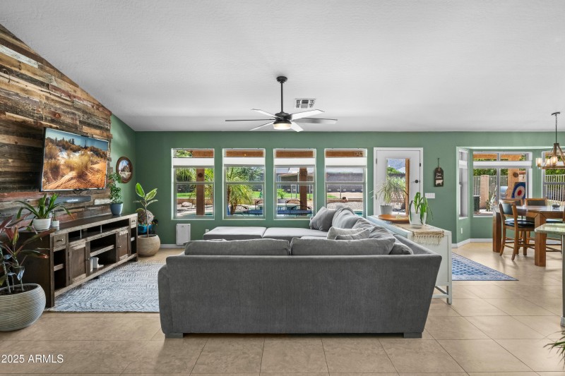 Tiled flooring no carpets