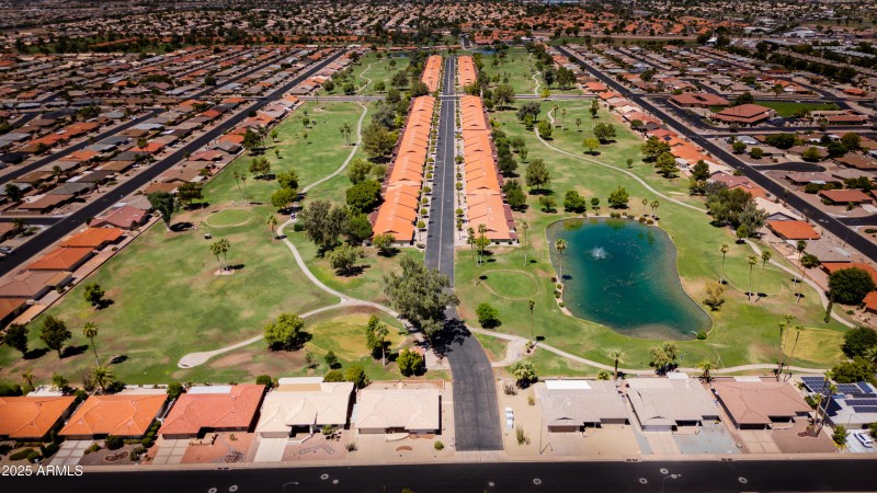 Aerial Golf Course