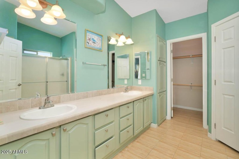 Primary Bath Double Vanity