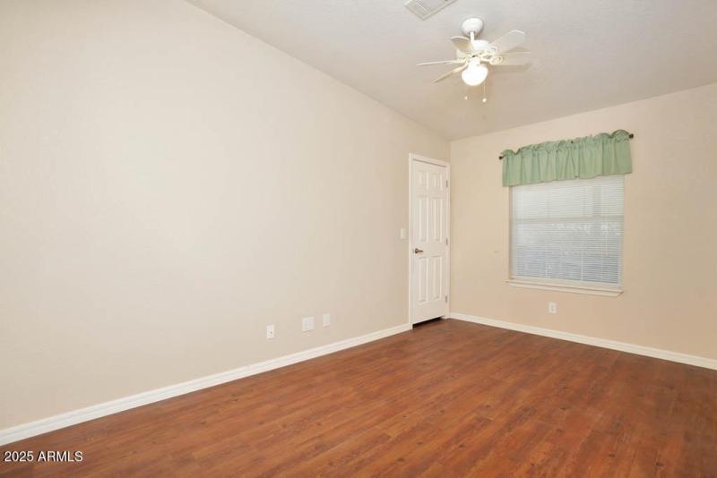 2nd Bedroom with Walk In Closet