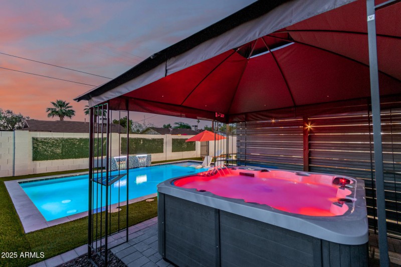 Pool and Hot tub