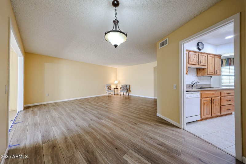 View of Living Room From Dining