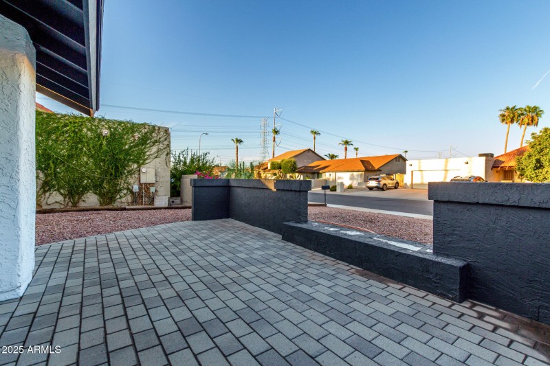 Front Patio Area