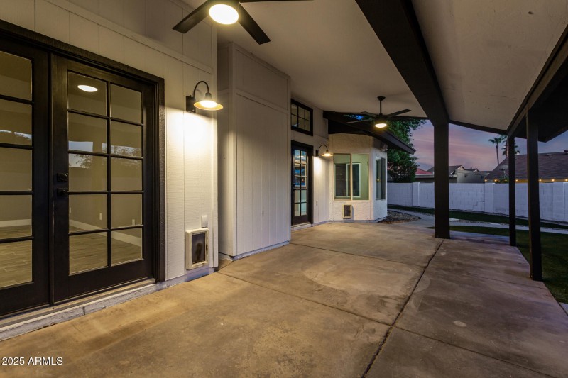 Back Patio