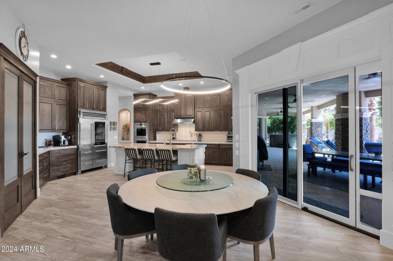modern touches