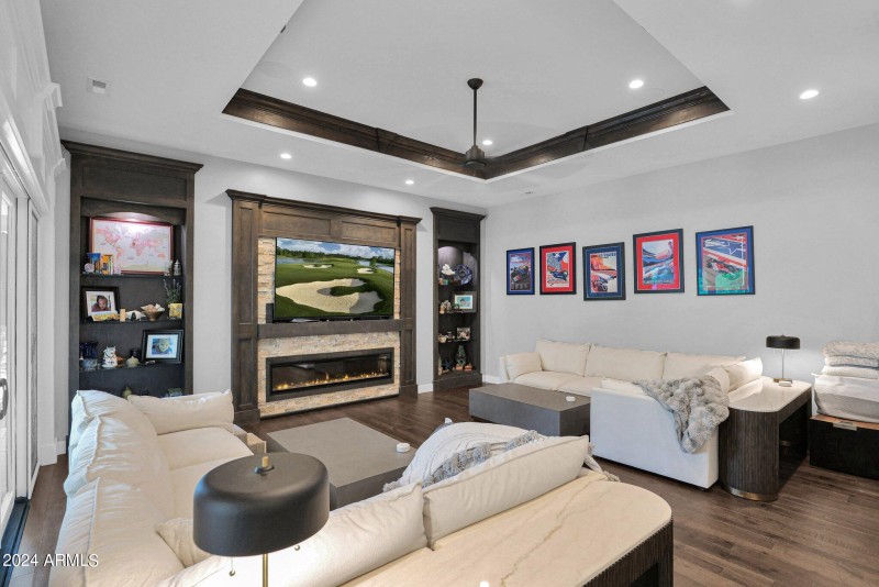 modern fire feature