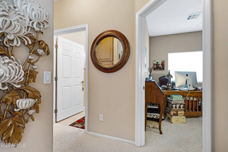 Hallway to bedrooms