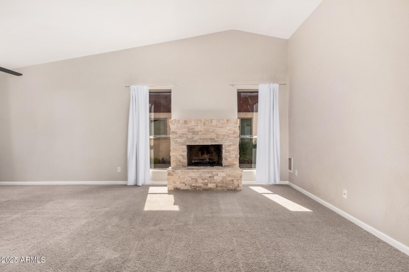 Beautiful Stone Fireplace