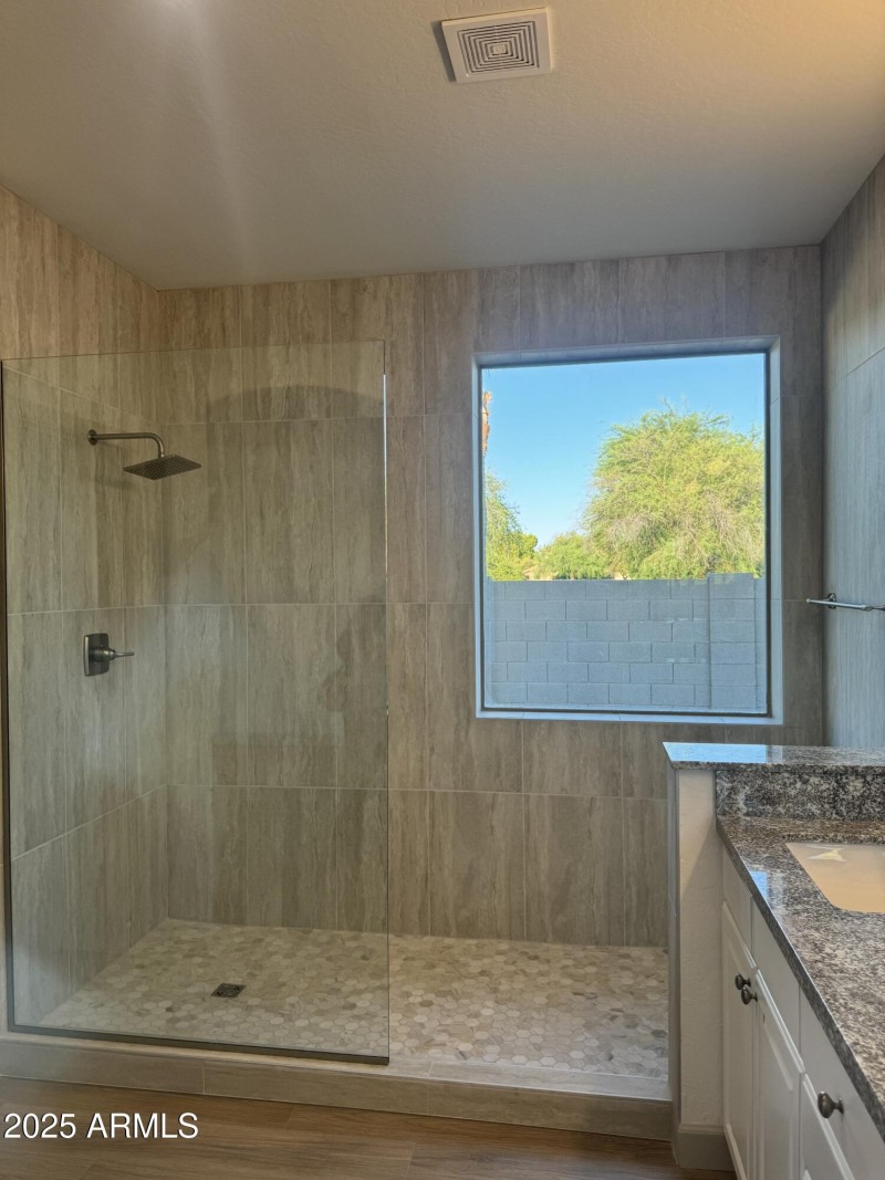 Master Tiled Shower