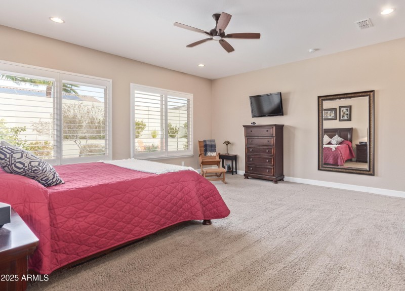 With rolldown blackout shades behind