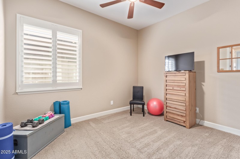 Currently used as exercise room