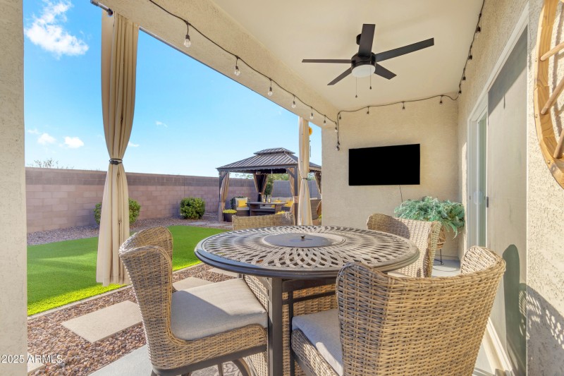 Backyard Covered Patio