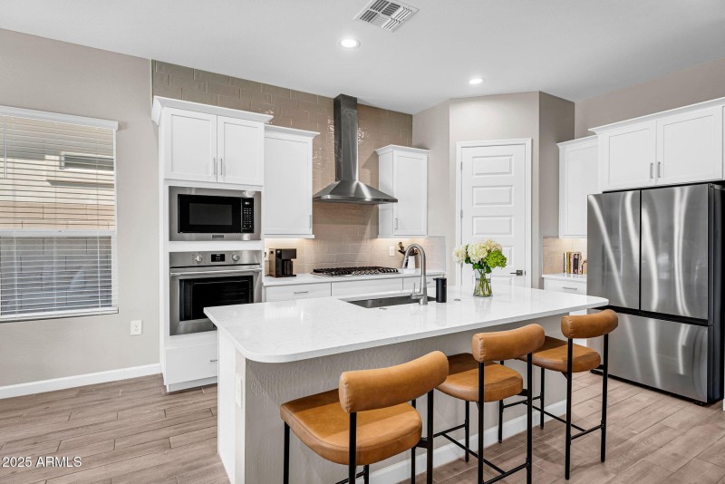 Kitchen + Island