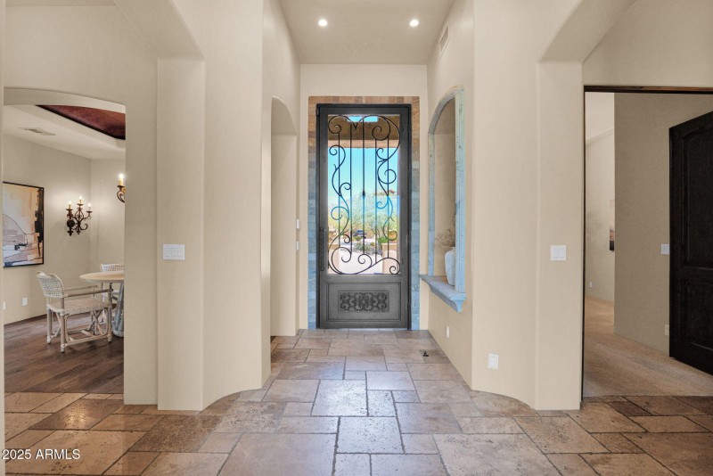 iron door entry
