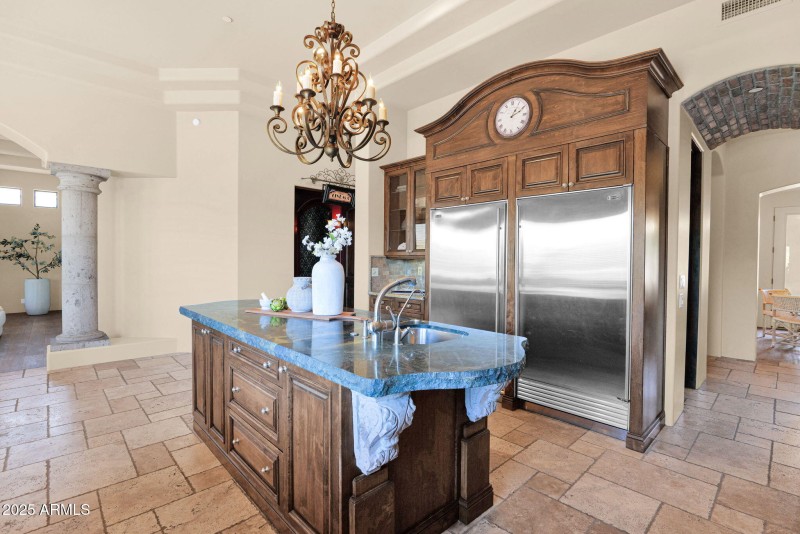 gourmet kitchen