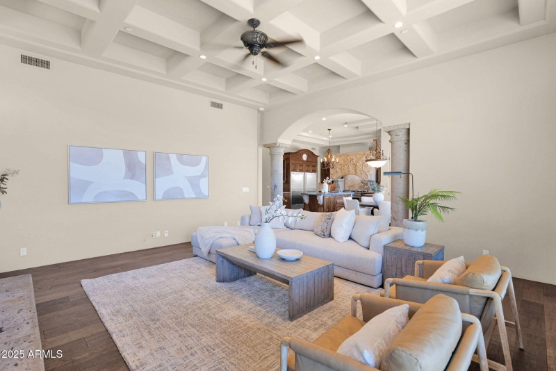 spacious living
