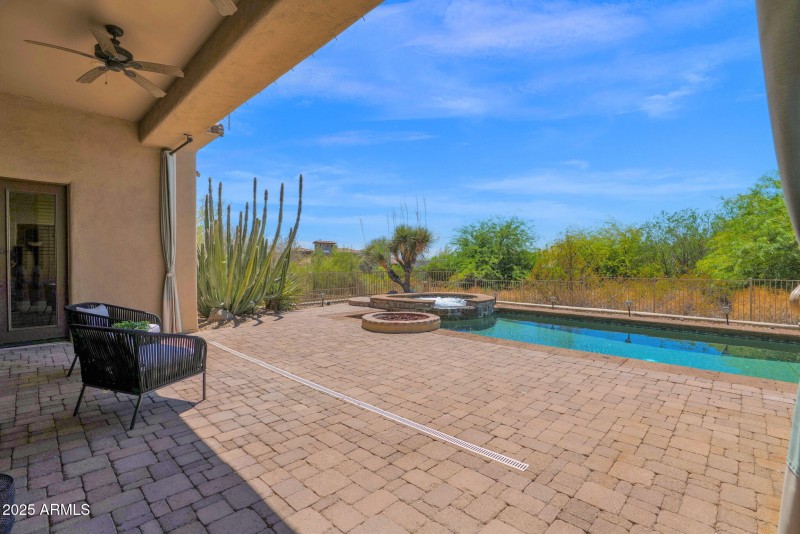 pool spa firepit