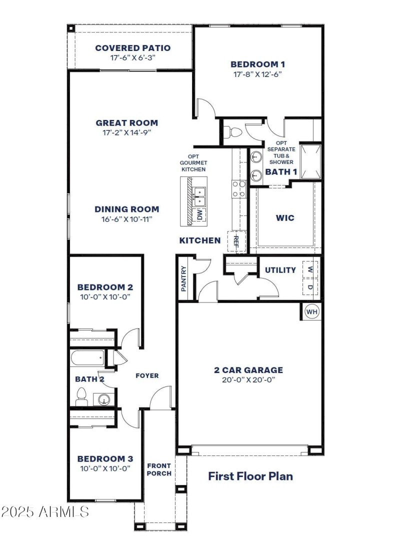 Del Rio Ranch, Caden 1,651 SF 3Bedrooms,