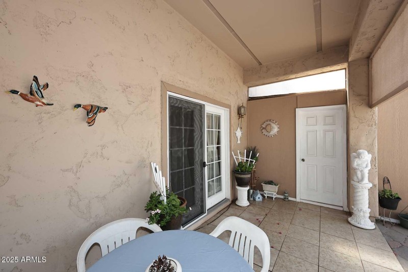 Covered Patio