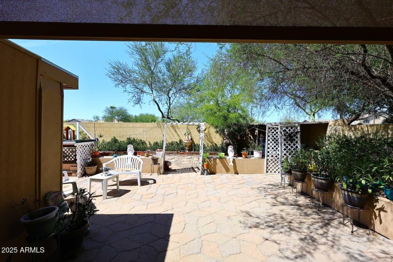 Covered Patio-View