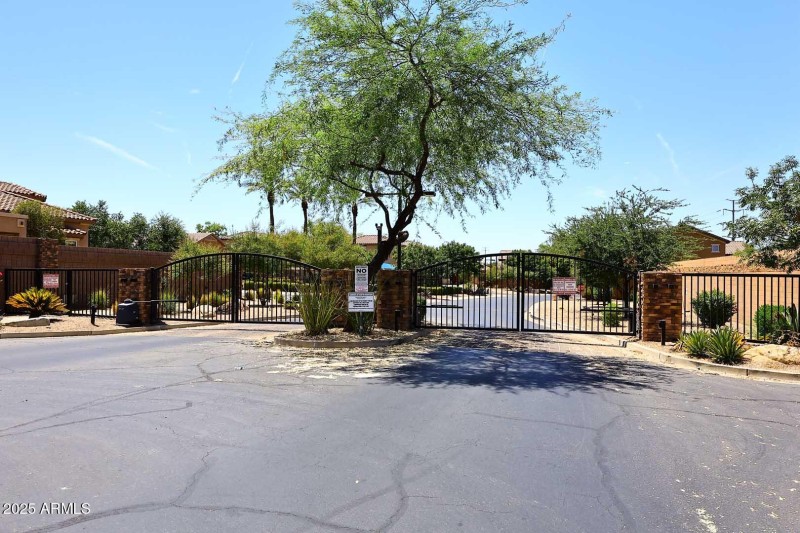 Gated Entrance