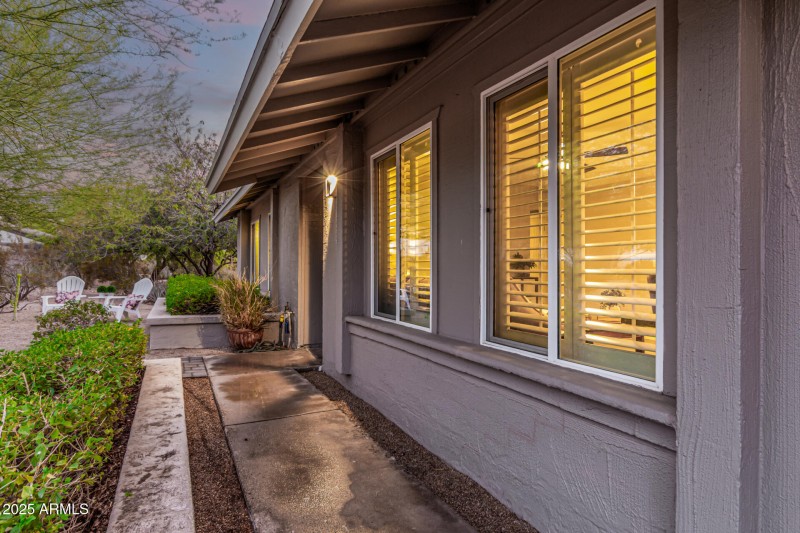 Front walkway