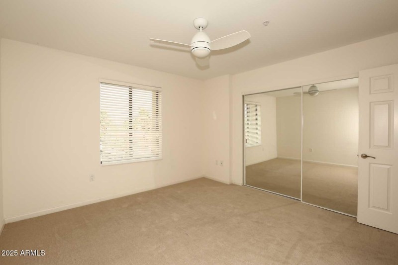 Bdrm 2 - mirror closet door