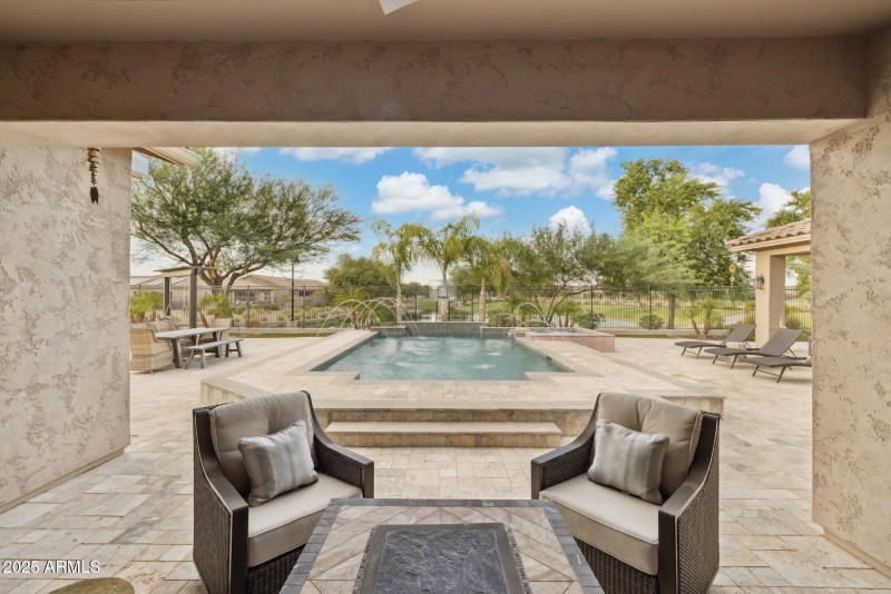 Covered Back Patio