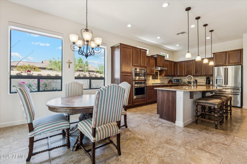 Kitchen & Dining Area w/ Natural Light