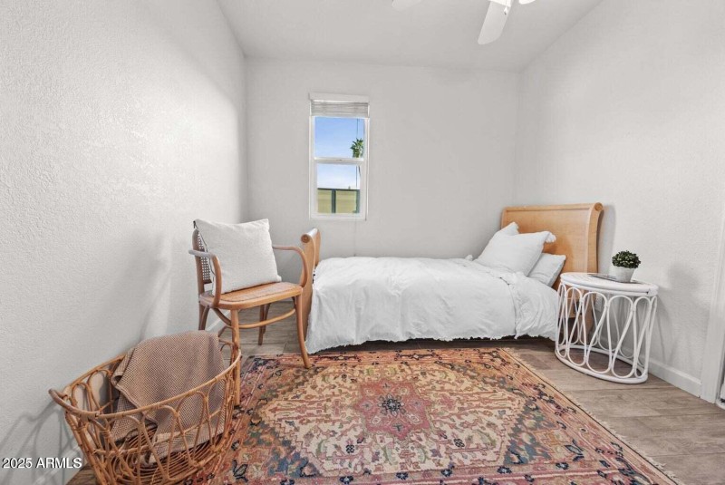 Spacious secondary bedrooms