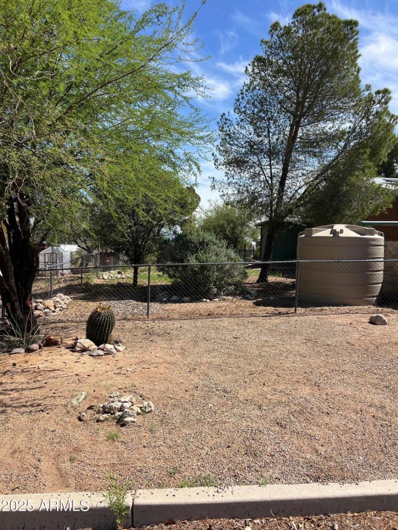 Front side yard