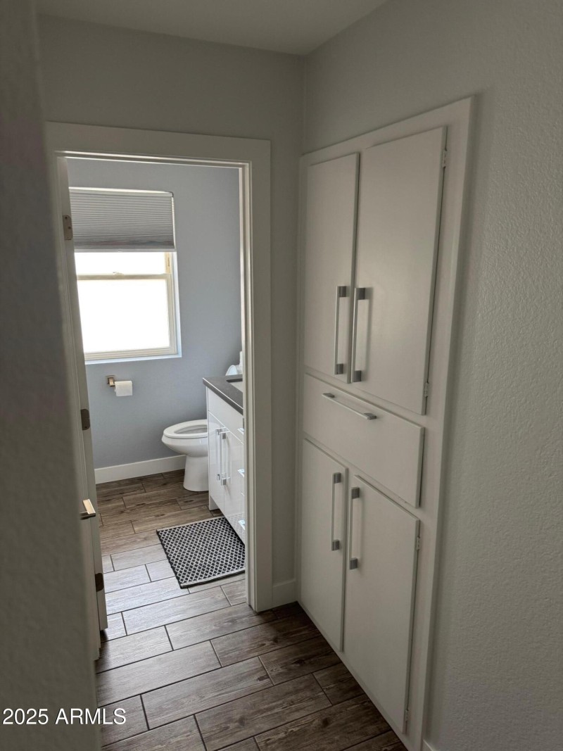 Dressing area