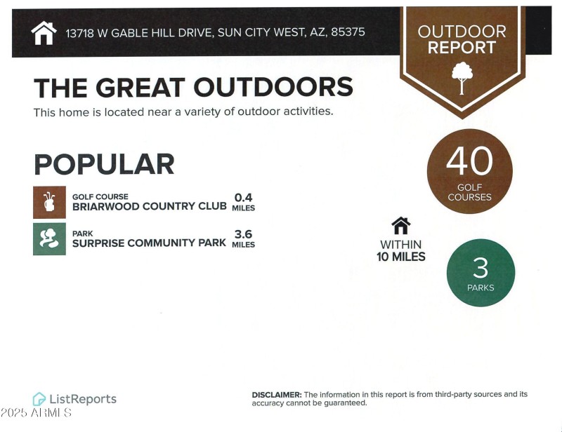 THE GREAT OUTDOORS