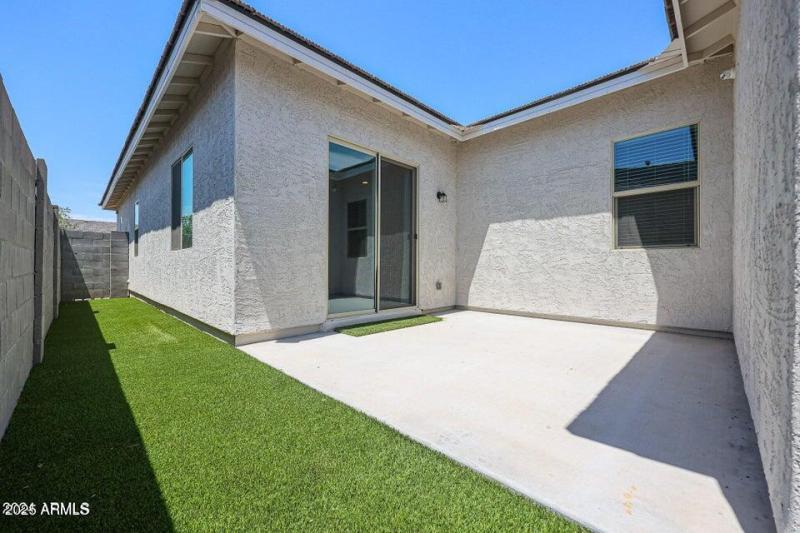 Patio from the bonus room