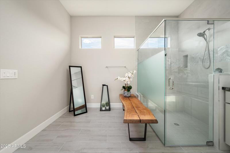 Heavy Glass Shower Enclosure