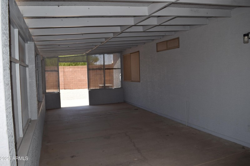 Extended Covered Patio