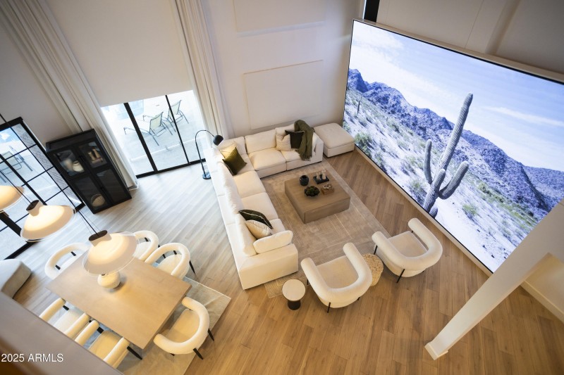 Living Area from Upstairs