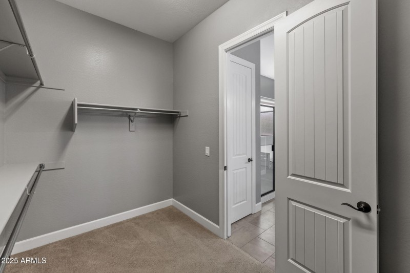 Primary Walk In Closet
