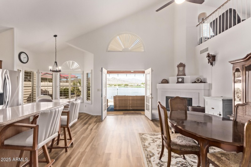 Kitchen and Great Room area