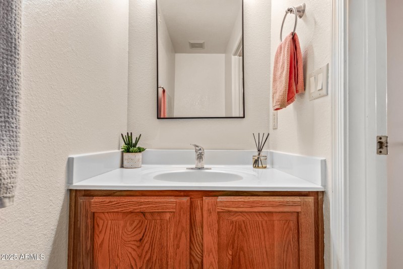 Main floor powder room