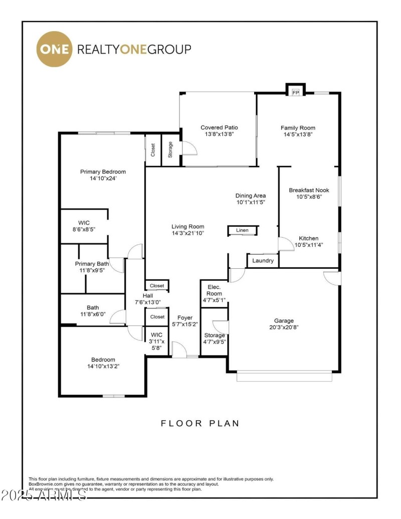 8355 E Via De Los Libros Floor Plan 6.24
