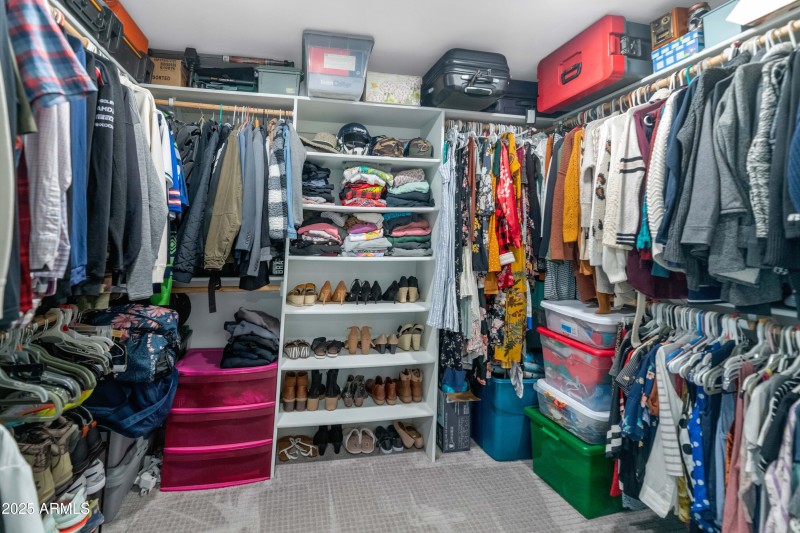 Huge walk in closet