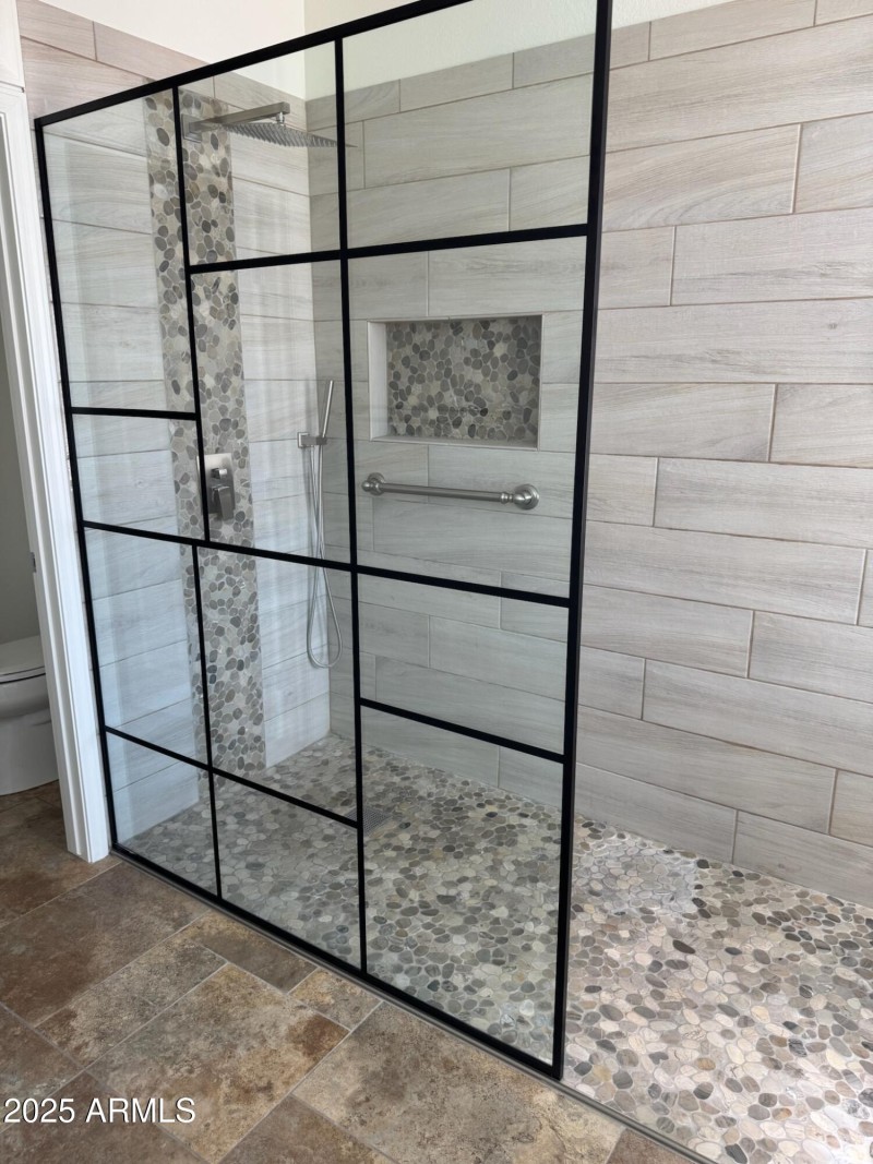 ENLARGED TILE SHOWER